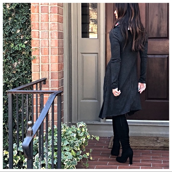 ✨LAST ONE✨BLACK side pocket dress - Picture 6 of 8